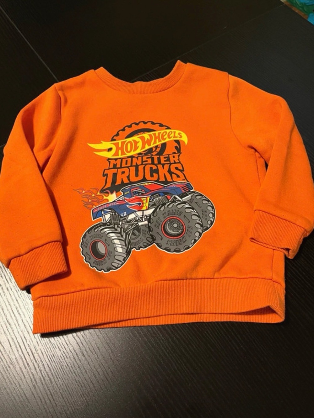 Boys Hotwheels Monster Trucks Sweatshirt